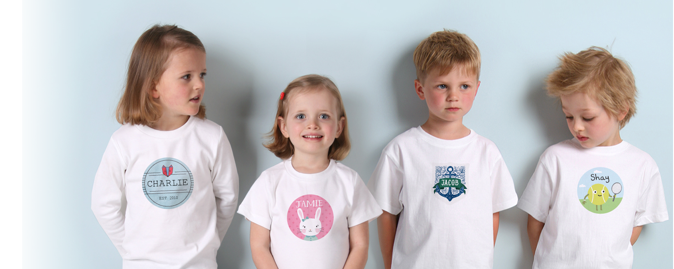 Personalised Kids T-Shirts Personalised Outfit for Girls and Boys Unisex