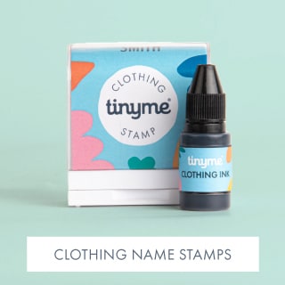 Tinyme Clothing Name Stamps, Clothing Stamp