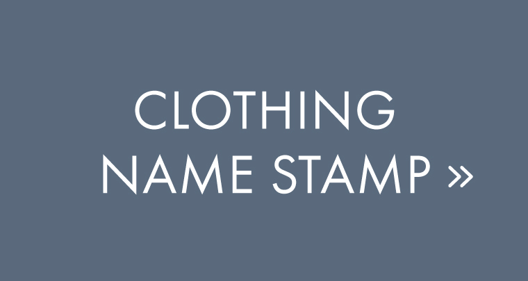 Tinyme Clothing Name Stamps | Clothing Stamp | Custom Name Stamp