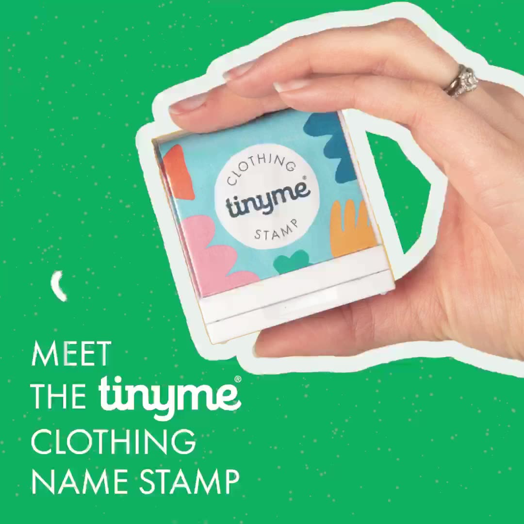Tinyme Clothing Name Stamps, Clothing Stamp